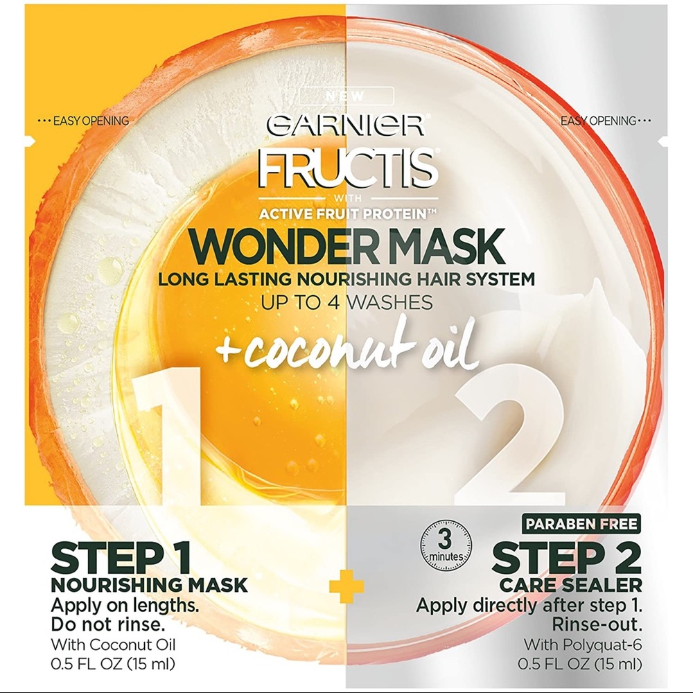 Garnier Fructis Wonder Mask Nourishing Hair System - Picture 1 of 4